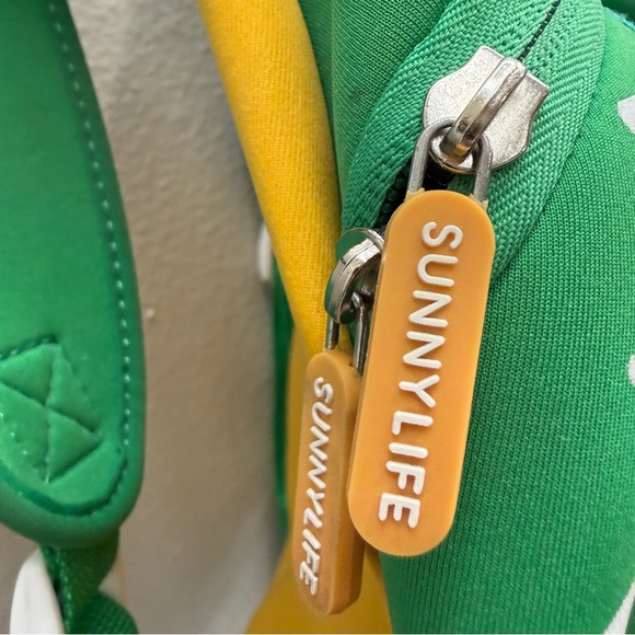 Sunnylife Green Dinosaur Backpack Kids neoprene - Picture 4 of 6